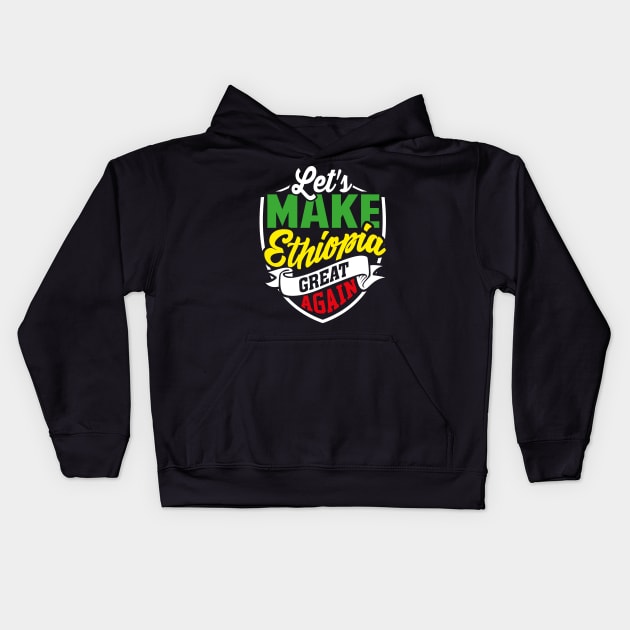 Ethiopia Kids Hoodie by Abelfashion